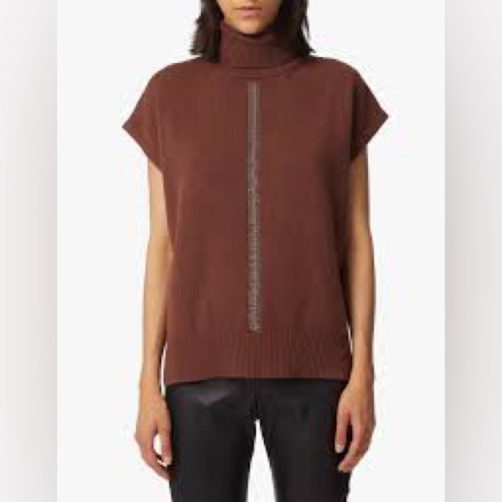 Peserico Wool Silk Cashmere in Brown